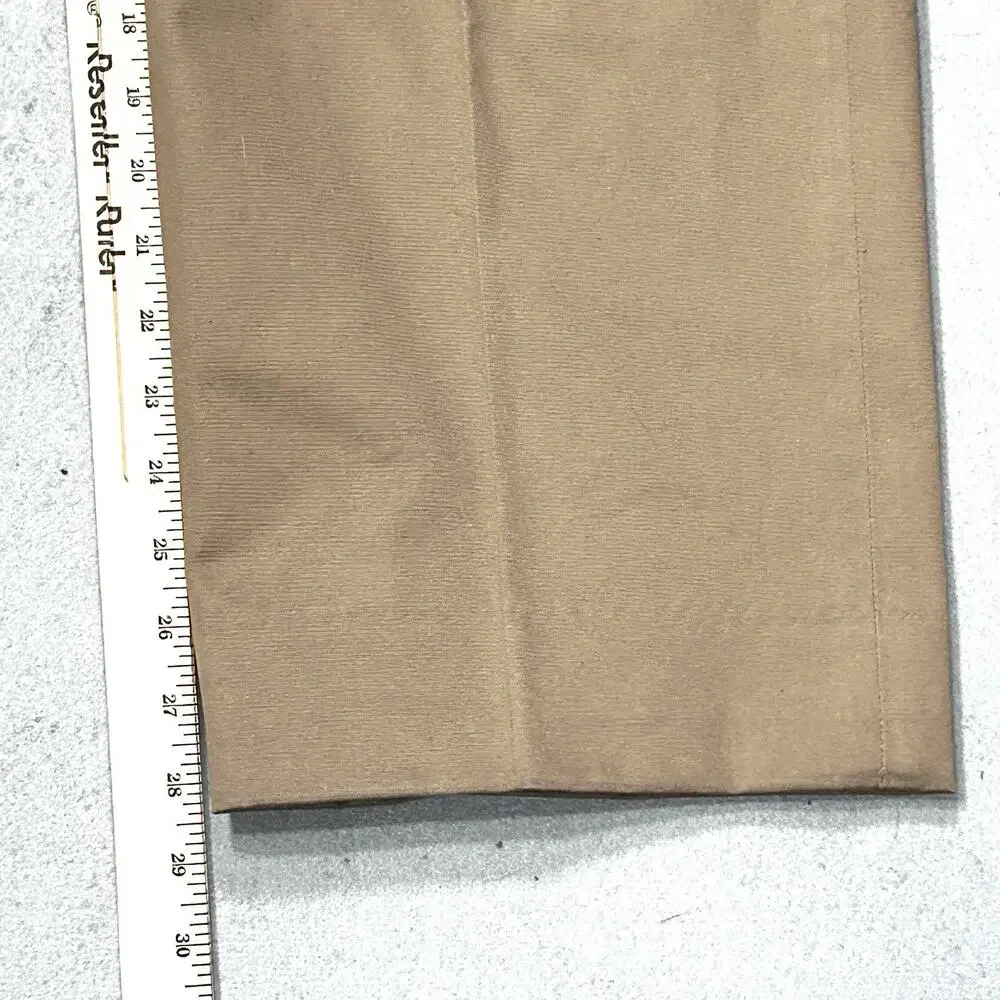 Joseph A. Banks Traveler's Collection Men's 44‎ X 28 Pleated Cotton Khakis Pants